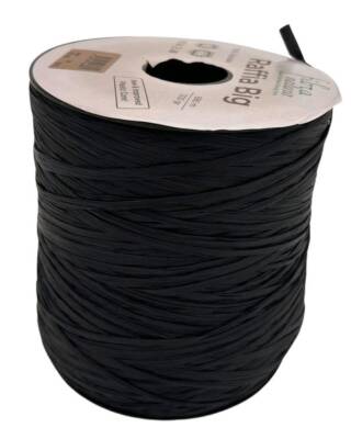 Angel Çanta Aksesuar Himalaya Rafya Fibra Natura Raffia Big 119-03 (Siyah Renk ) - 1