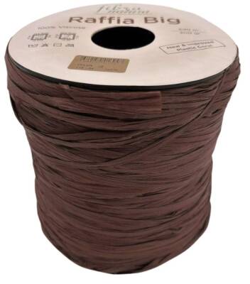 Angel Çanta Aksesuar Himalaya Rafya Fibra Natura Raffia Big 119-04 (Acı Kahve Renk ) - 2