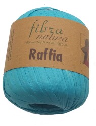 Angel Çanta Aksesuar Himalaya Rafya, Turkuaz Renk - Angel Çanta Aksesuar