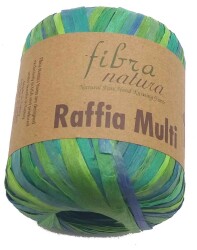 Angel Çanta Aksesuar Himalaya Rafya, Yeşil Ebruli - Angel Çanta Aksesuar