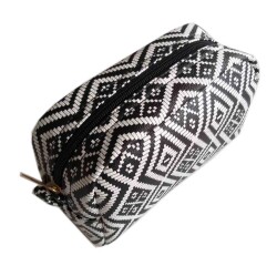 Angel Çanta Aksesuar Desenli El İşi Hobi, Makyaj Çantası Organizer Jumbo Kilim Desen - Angel Çanta Aksesuar