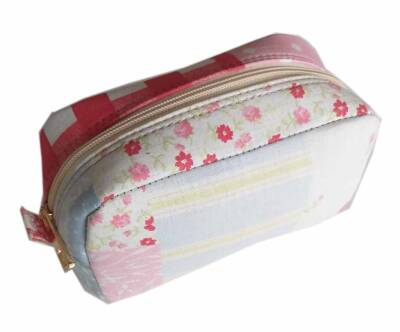 Angel Çanta Aksesuar Desenli El İşi Hobi Makyaj Çantası Organizer No12 - 1