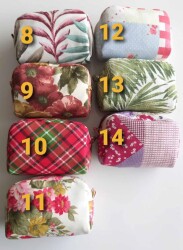 Angel Çanta Aksesuar Küçük Jumbo Boy Desenli El İşi Hobi Çantası Organizer No14 - 2