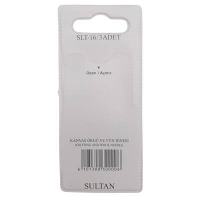 Angel Çanta Aksesuar 3 Lü Kanvas Örgü ve Yün İğnesi Seti SLT-16 - 2