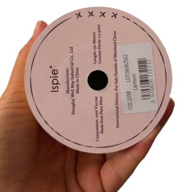 Angel Çanta Aksesuar İspie Rafya 105B Lemon Renk - 2