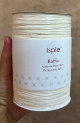 Angel Çanta Aksesuar İspie Rafya 105F Krem Renk - Angel Çanta Aksesuar