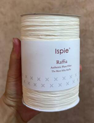 Angel Çanta Aksesuar İspie Rafya 105F Krem Renk - 3