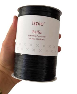 Angel Çanta Aksesuar İspie Rafya 126A Siyah Renk - 1