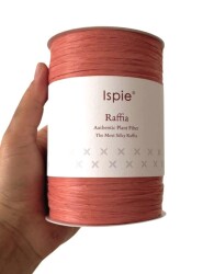 Angel Çanta Aksesuar İspie Rafya 167B Kırmızı- Kiremit Renk - Angel Çanta Aksesuar