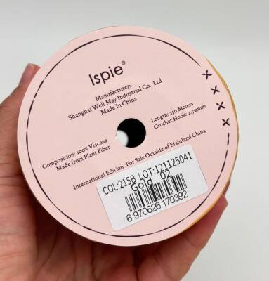 Angel Çanta Aksesuar İspie Rafya 215B Gold 02 Renk - 2