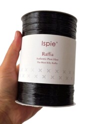 Angel Çanta Aksesuar İspie Rafya 226A Parlak Siyah Renk - Angel Çanta Aksesuar