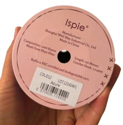 Angel Çanta Aksesuar İspie Rafya D12 Azure Renk - 2