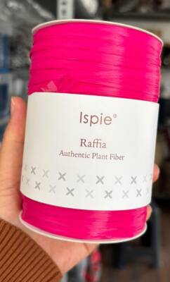 Angel Çanta Aksesuar İspie Rafya D41 Fuşya Renk - 1