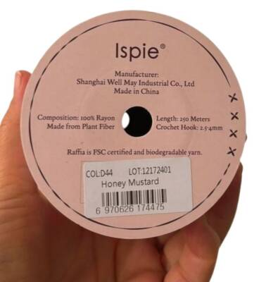 Angel Çanta Aksesuar İspie Rafya D44 Fıstık Yeşili Renk - 2