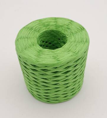 Angel Çanta Aksesuar Elma Yeşili Renk Yeni İthal Rafya İp - 1