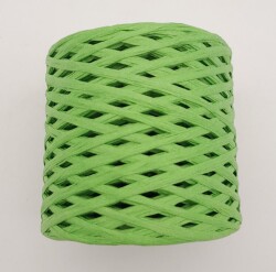 Angel Çanta Aksesuar Elma Yeşili Renk Yeni İthal Rafya İp - 2