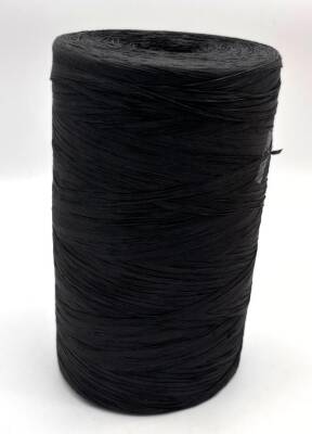 Angel Çanta Aksesuar Siyah Renk İthal Rafya İp 2 Kilogram - 1