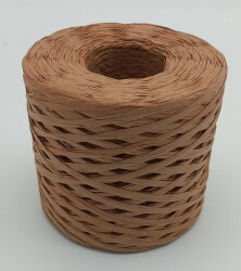 Angel Çanta Aksesuar Karamel Renk İthal Rafya İp - Angel Çanta Aksesuar