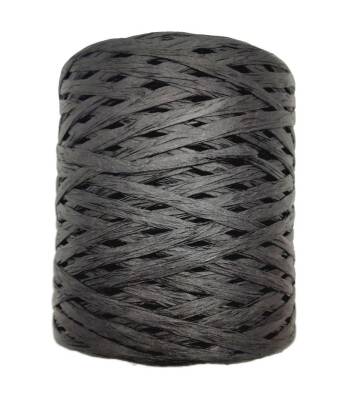 Angel Çanta Aksesuar Yeni İthal Rafya İp 200gr (Siyah Renk) - 2