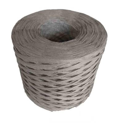 Angel Çanta Aksesuar Yeni İthal Rafya İp Gri - 1