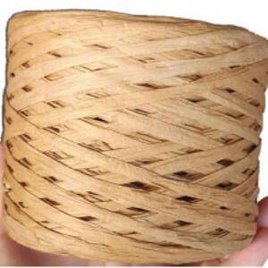 Angel Çanta Aksesuar Yeni İthal Rafya İp (Koyu Hasır Renk) - 1