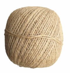 Angel Çanta Aksesuar 450-500 Gr Aralığında Ham Renk Jüt İp - Angel Çanta Aksesuar