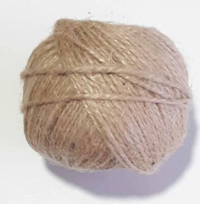 Angel Çanta Aksesuar İnce Ham Renk Jüt İp - 1