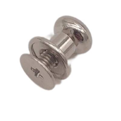 Angel Çanta Aksesuar Vidalı Trok Rivet Gümüş Renk 1 Adet - 3