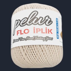 Angel Çanta Aksesuar Kadife Flok İp Koyu Bej No:10 - Angel Çanta Aksesuar