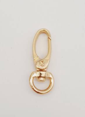 Angel Çanta Aksesuar 1 Cm Light Gold Renk Kanca - 1