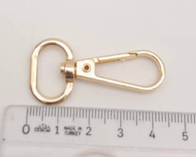 Angel Çanta Aksesuar 1.5 Cm Light Gold Renk Kanca 1 Adet - 3
