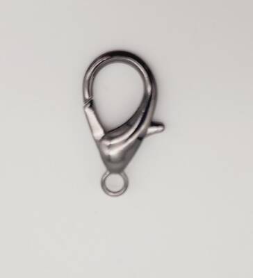 Angel Çanta Aksesuar 2.3 Cm Füme Renk Zincir Uç Kancası 1 Adet - 1