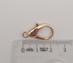 Angel Çanta Aksesuar 2.3 Cm Light Gold Zincir Uç Kancası 1 Adet - 3