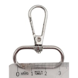 Angel Çanta Aksesuar 3 cm Gümüş Renk No:2 Kanca 1 Adet - 2