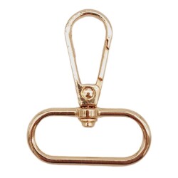 Angel Çanta Aksesuar 3 cm Light Gold Renk No:2 Kanca 1 Adet - Angel Çanta Aksesuar