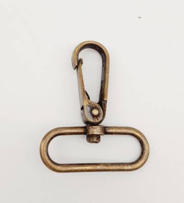 Angel Çanta Aksesuar 4 Cm Antik Renk Kanca 1 Adet - 1