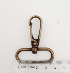 Angel Çanta Aksesuar 4 Cm Antik Renk Kanca 1 Adet - 2