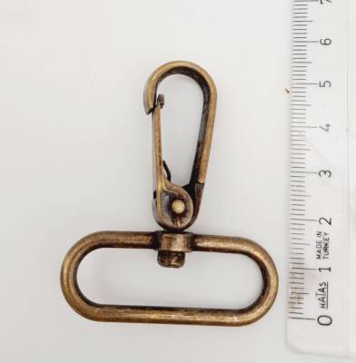 Angel Çanta Aksesuar 4 Cm Antik Renk Kanca 1 Adet - 3