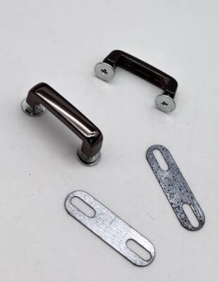 Angel Çanta Aksesuar Çift Köprü Aparatı Füme Renk Köşeli Model - 2