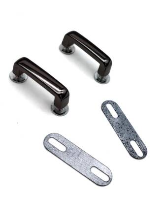 Angel Çanta Aksesuar Çift Köprü Aparatı Füme Renk Köşeli Model - 1