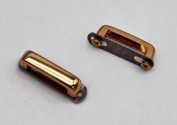 Angel Çanta Aksesuar Çift Köprü Aparatı Light Gold Renk Köşeli Model - 2