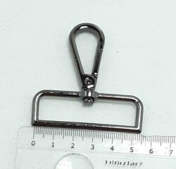 Angel Çanta Aksesuar Füme Kanca 5 Cm - Angel Çanta Aksesuar