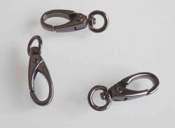 Angel Çanta Aksesuar Füme Kanca Mini 1 Adet - Angel Çanta Aksesuar