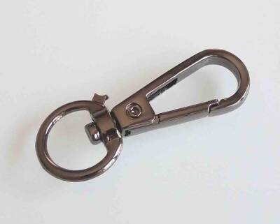 Angel Çanta Aksesuar Füme Kanca Yuvarlak - 1