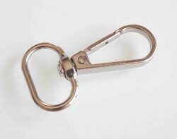 Angel Çanta Aksesuar Gümüş Kanca 2Lik 1 Adet - Angel Çanta Aksesuar