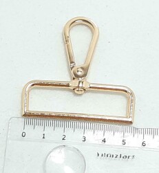 Angel Çanta Aksesuar Light Gold Kanca 5 Cm - Angel Çanta Aksesuar
