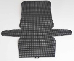 Angel Çanta Aksesuar 22X43 Cm Plastik Kanvas Siyah - Angel Çanta Aksesuar