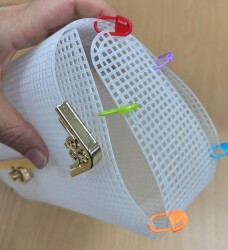 Angel Çanta Aksesuar 22x44 Cm Çanta Kanvas, Kapak Aparatı, Köşe Aparatı Set - 2