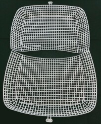 Angel Çanta Aksesuar 3 D Beyaz Plastik Kanvas - Angel Çanta Aksesuar