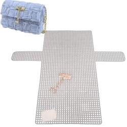 Angel Çanta Aksesuar 36x40 cm Kanvas Set Beyaz Renk Kanvas Light Gold Geyik Süs - Angel Çanta Aksesuar